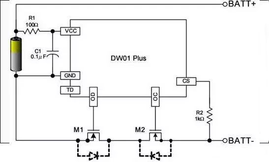 锂电池过充电、过放电、短路保护电路详解 锂电池过充电、过放电、短路保护电路详解