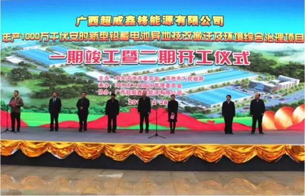 超威打造中国西南最大蓄电池循环产业园 超威打造中国西南最大蓄电池循环产业园