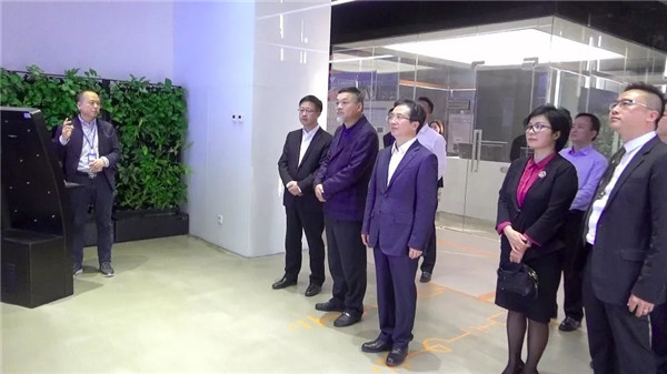 浙江省委常委莅临华力特电气参观考察