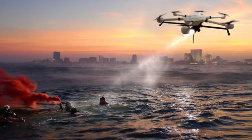 全球首例：澳大利亚无人机营救两名遇险游泳者