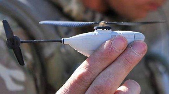 美国设计的最小无人机，小得可以蚊当蚊子打！