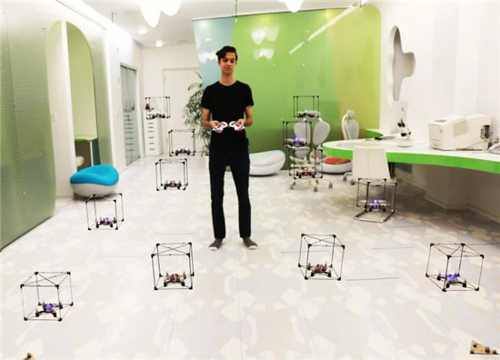 乐高研发积木遥控器,可编排无人机队形 乐高研发积木遥控器,可编排无人机队形