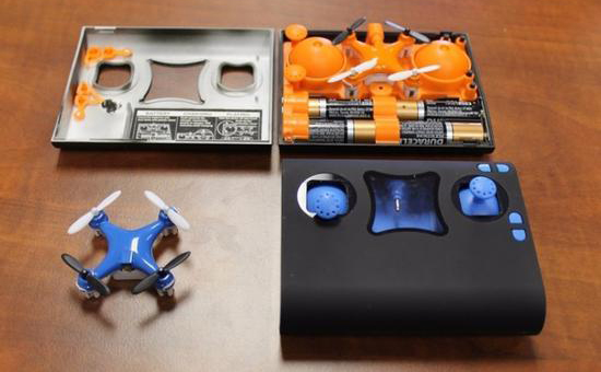 【组图】堪称史上最小无人机 用5号电池售价仅30美元