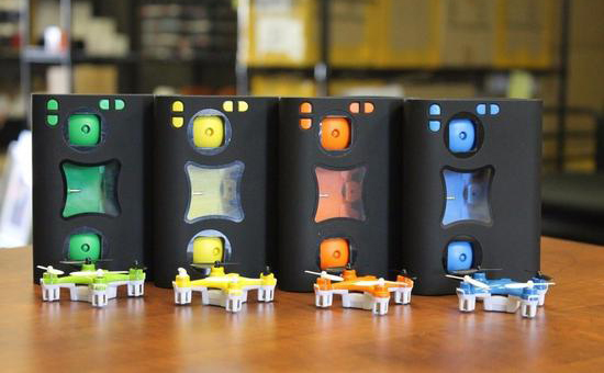 【组图】堪称史上最小无人机 用5号电池售价仅30美元