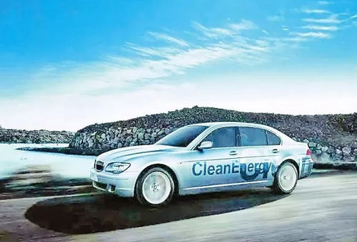 零排放的环保型氢能汽车