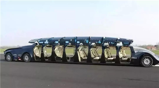 迪拜花7000万造最壕公交车，车票只要2块钱，还是电动的！