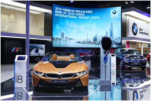 特斯拉/奔驰/丰田等携燃料电池和电动汽车亮相国际进口博览会