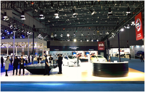 特斯拉/奔驰/丰田等携燃料电池和电动汽车亮相国际进口博览会