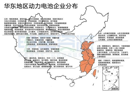 这里有一份最新中国动力电池企业分布地图! 这里有一份最新中国动力电池企业分布地图!