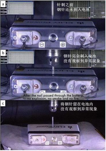 动力电池两大破坏性测试 动力电池两大破坏性测试