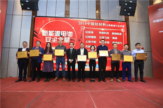 聚焦中国好材料之新能源评选颁奖盛典 七大榜单重磅出炉 聚焦中国好材料之新能源评选颁奖盛典 七大榜单重磅出炉