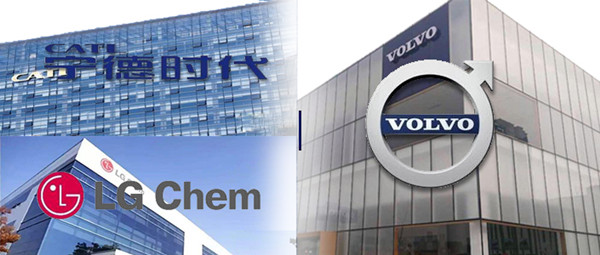 沃尔沃不愿被“绑架”?与宁德时代、LG化学签署数十亿美元订单 沃尔沃不愿被“绑架”?与宁德时代、LG化学签署数十亿美元订单