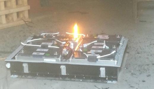 日本关于BMW i3电池包的热失控试验 日本关于BMW i3电池包的热失控试验