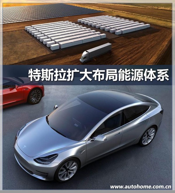 完善业务板块 特斯拉扩大布局能源体系