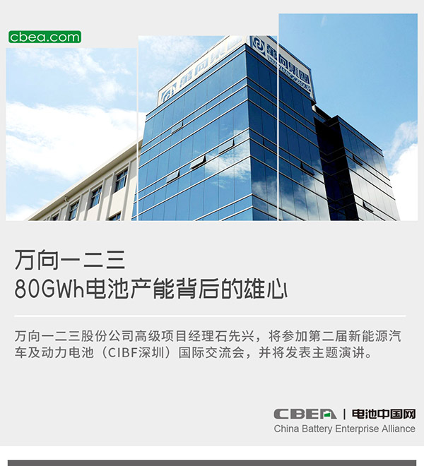 万向一二三80GWh电池产能背后的雄心 万向一二三80GWh电池产能背后的雄心