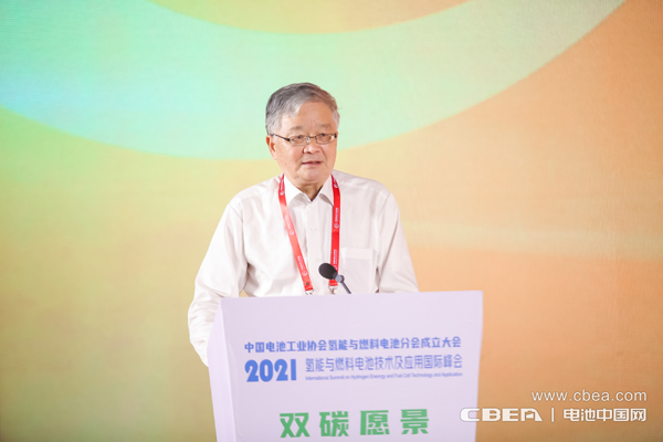 国际氢能协会(IAHE)副主席/清华大学核能与新能源技术研究院教授毛宗强致辞