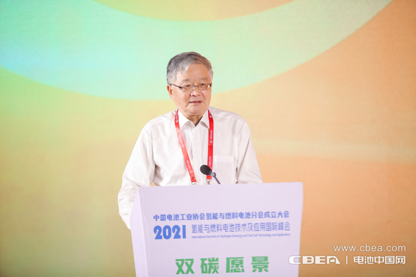 国际氢能协会(IAHE)副主席/清华大学核能与新能源技术研究院教授毛宗强致辞