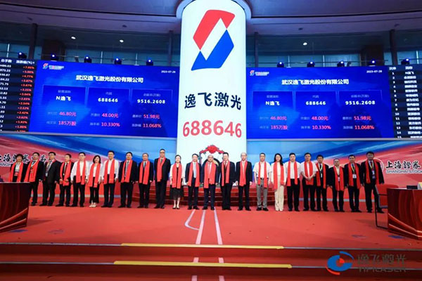 “圆柱全极耳电池智能装备第一股”来了,逸飞激光成功上市 “圆柱全极耳电池智能装备第一股”来了,逸飞激光成功上市