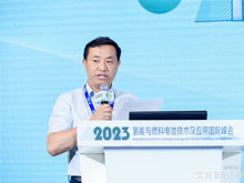 中国电池工业协会氢能与燃料电池分会副秘书长，电池中国网副总经理周波主持