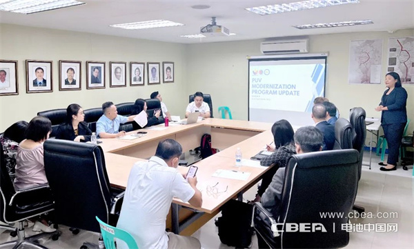 动力电池应用分会商务考察团到访菲律宾交通部陆运特许管制署
