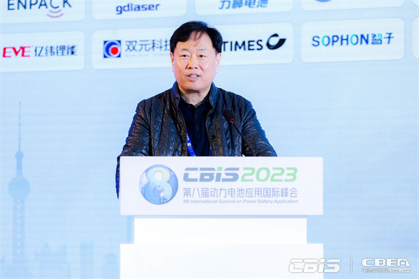 中国化学与物理电源行业协会秘书长王泽深致辞