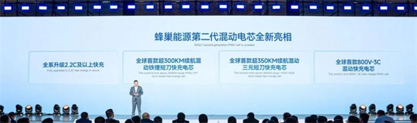 短刀全系升级快充 蜂巢能源第四届电池日推出2.2C-5C快充产品 短刀全系升级快充 蜂巢能源第四届电池日推出2.2C-5C快充产品