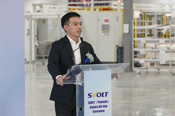 蜂巢能源泰国工厂首款电池包成功下线
