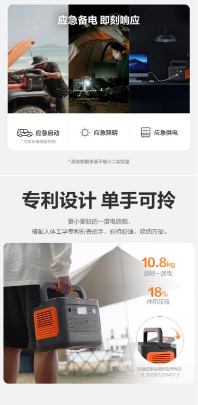 新一代安全快充户外电源 1000 Pro 2 正式发布！