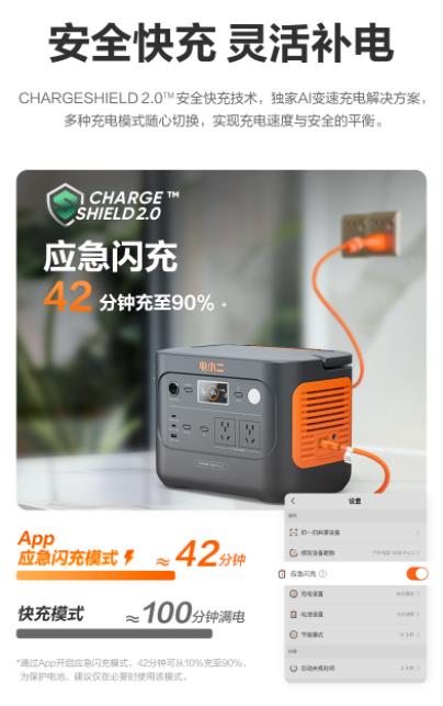 新一代安全快充户外电源 1000 Pro 2 正式发布！