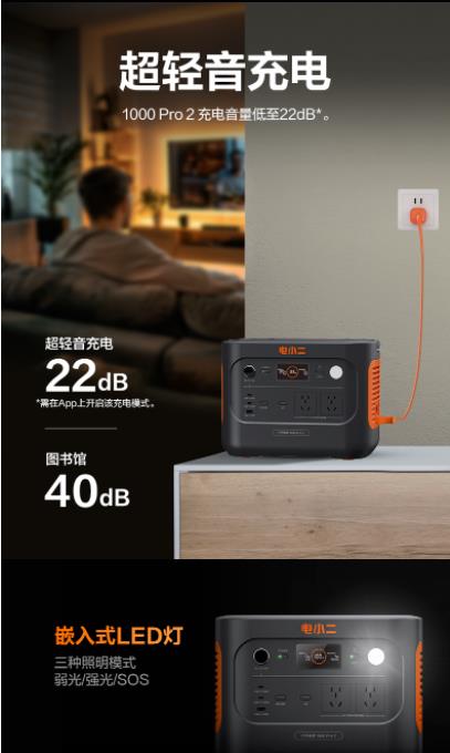 新一代安全快充户外电源 1000 Pro 2 正式发布！