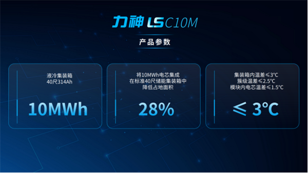 10MWh!力神电池大储产品“亮剑” 10MWh!力神电池大储产品“亮剑”