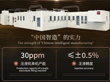 利元亨欧标高精度高安全注液机出货英国