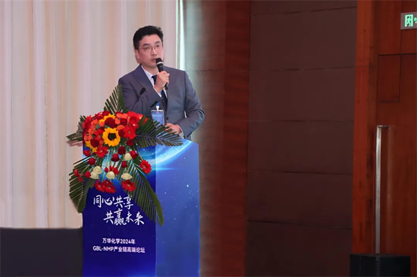 万华化学2024年GBL-NMP产业链高端论坛顺利召开 万华化学2024年GBL-NMP产业链高端论坛顺利召开