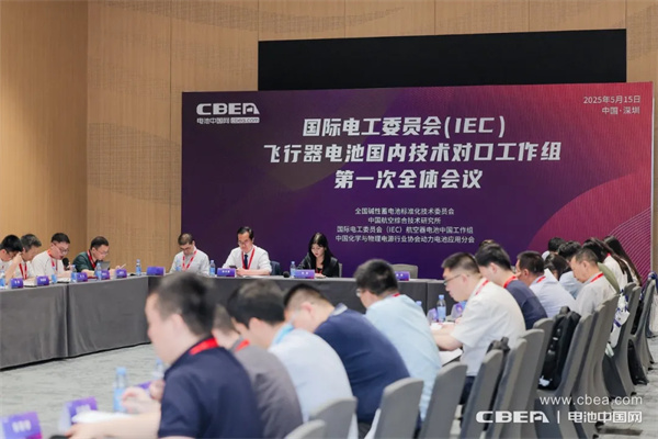 IEC飞行器电池国内技术对口工作组第一次全体大会在深圳召开