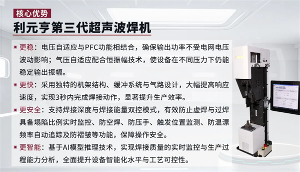 利元亨超声波焊接设备构建“高精度焊接”终极方案 利元亨超声波焊接设备构建“高精度焊接”终极方案