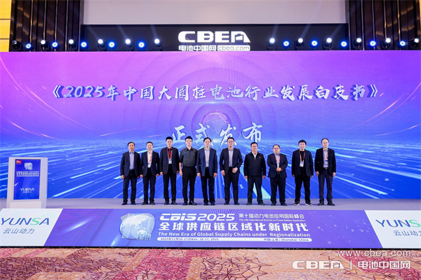 《2025年中国大圆柱电池行业发展白皮书》正式发布