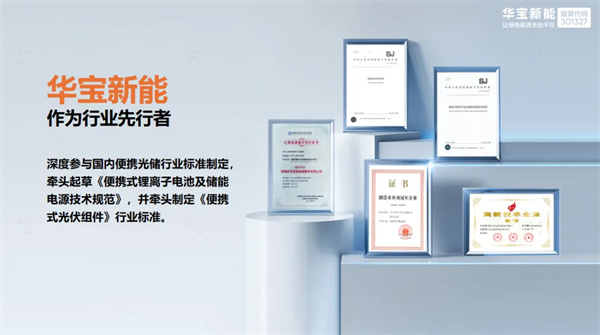 以标准之力护航安全 华宝新能成为移动电源新国标主要起草单位之一