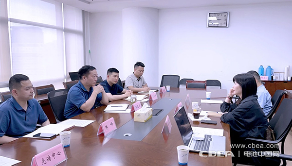 动力电池应用分会张雨一行到访合肥市工信局