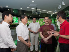 韩国柳韩—金佰利公司前CEO文国现先生一行造访超威