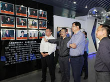 浙江省检察院副检察长张雪樵一行来超威参观考察