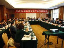 CNESA第14期储能产业公益沙龙在京召开