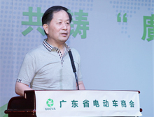 中国自行车协会助力车专业委员会主任委员陆金龙致辞